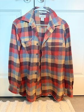 L.L. Bean Men's Plaid Button-Down Shirt